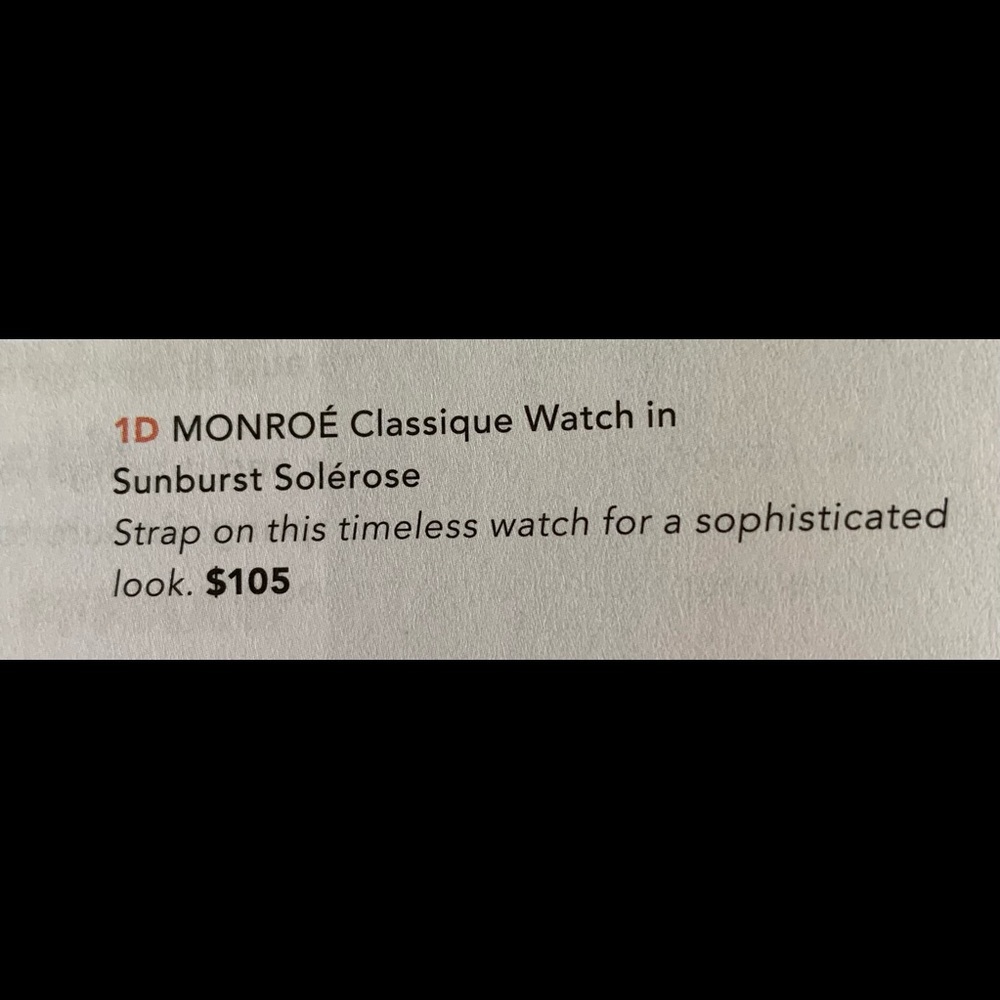 Monroe Watch - Picture 6 of 6